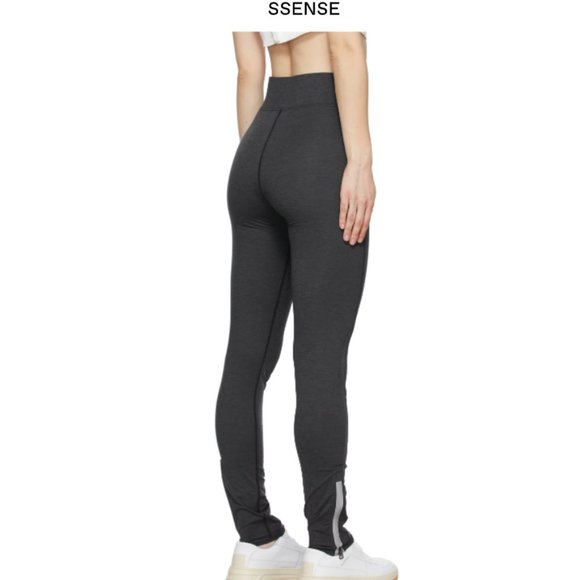 ACNE STUDIOS Grey Running Leggings BLACK - Picture 4 of 11